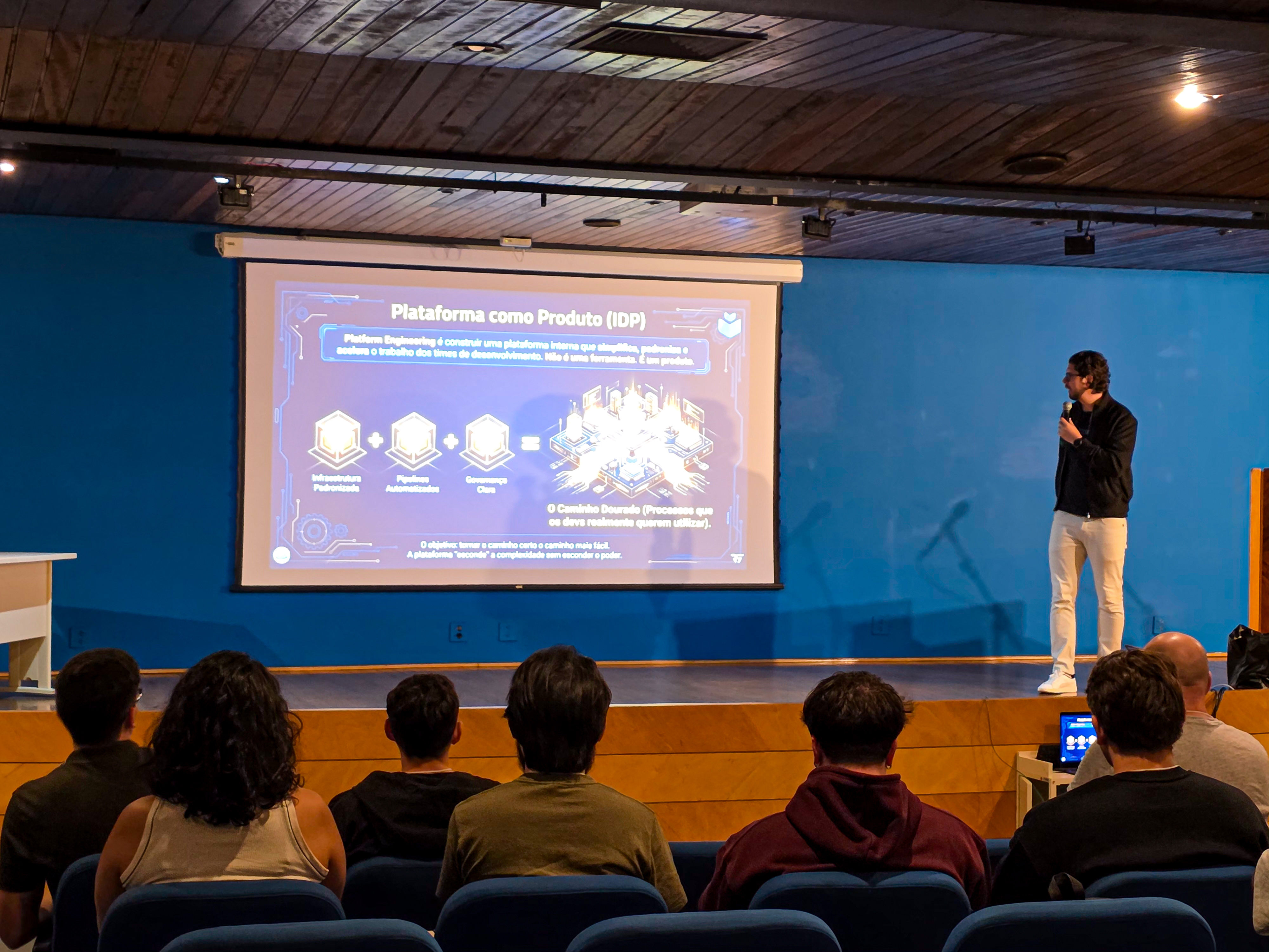 Slide com os cinco planos da anatomia de um IDP
